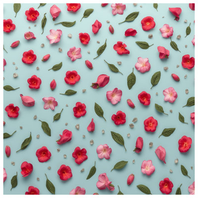 Coussins décoratifs roses et rouges