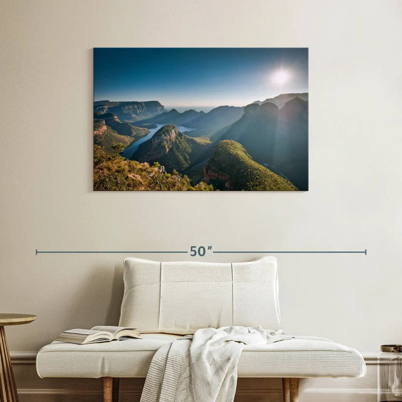 Ravi Blyde River Canyon Sunrise, H 26 po x l 39 po
