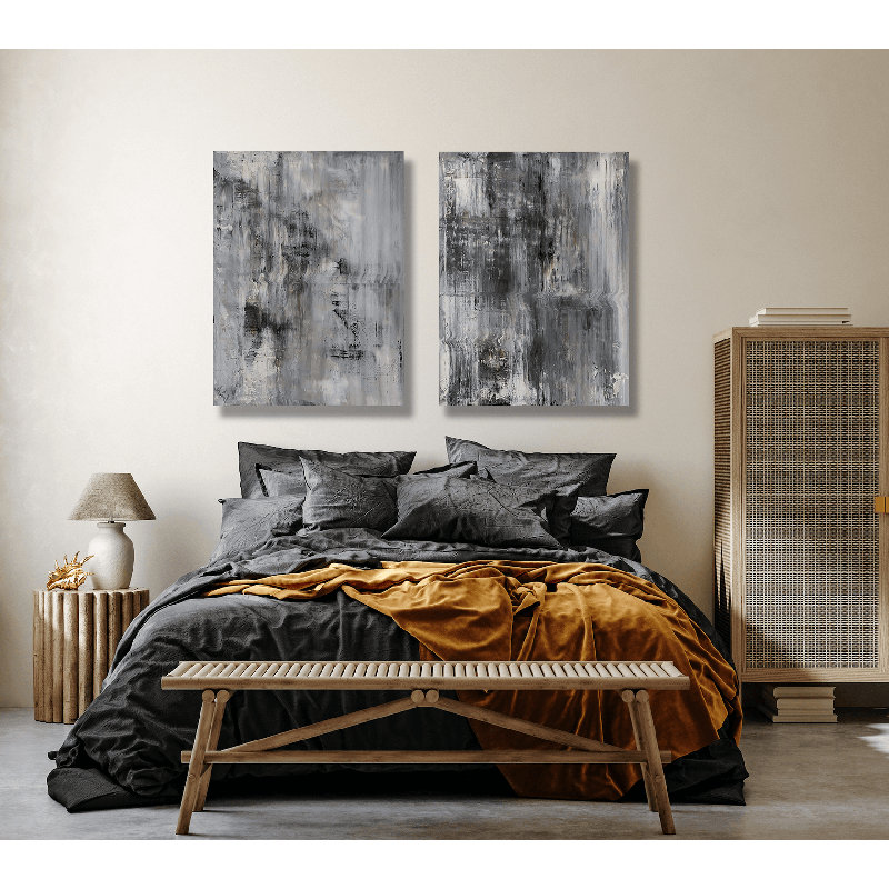 154 Set by John Beard - Artist Enhanced Canvas Print, 20" W x 24" H x 1.5" D, Unframed
