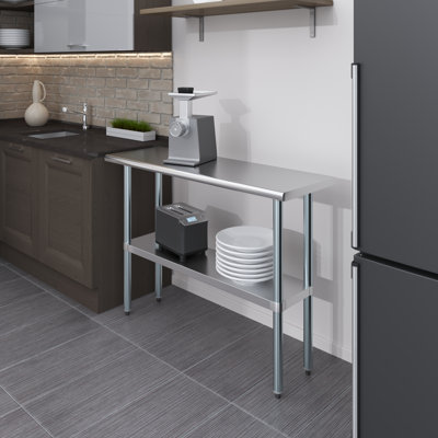 16 in. x 48 in. Stainless Steel Table