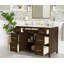 Armoire de meuble-lavabo simple 48 po Warner