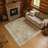 Premium Machine Washable Lubbers AMF1740 Border Rug-751781295