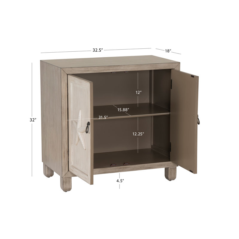 Jindran Starfish 2 Door Cabinet