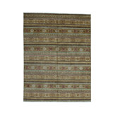 Hand Woven Cotton Striped Area Rug
