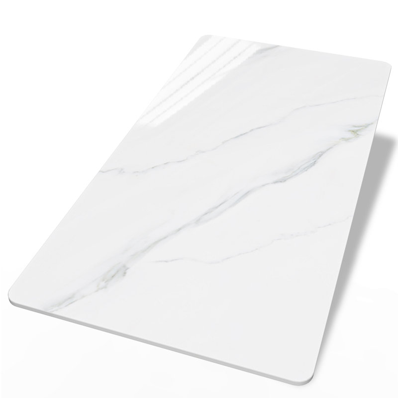 Plateau de table rectangulaire en pierre frittée, H 0,43 po x L 31,49 po x l 23,62 po
