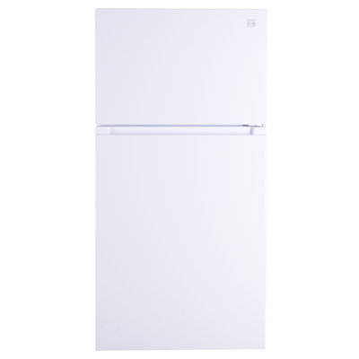 Kenmore 33 205 cu ft Garage Ready Top Mount Freezer Refrigerator with Pocket Handle