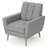 Upholstered Armchair-734980934