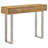 Sophisticated 2-Drawer Nightstand - Compact And Modern Design Bowdoin 2-Drawer Console Table Hand Carved Details Natural
