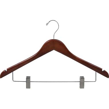 Rebrilliant Velvet Hangers, Non Slip Standard Clothes Hanger Set, Heavy  Duty Ivory Hangers & Reviews