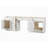 102 " Double Bathroom Vanity Base-111666761