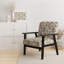 Fauteuil d'appoint rembourré bohémien et éclectique Vintage Florals III