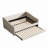 Upholstered Tufted Daybed with Trundle-279332116-331665212