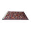 Tapis 100% Mid-Century moderne lavable à la machine 100%-1636041701