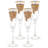 5oz. Handmade Crystal Flute Set