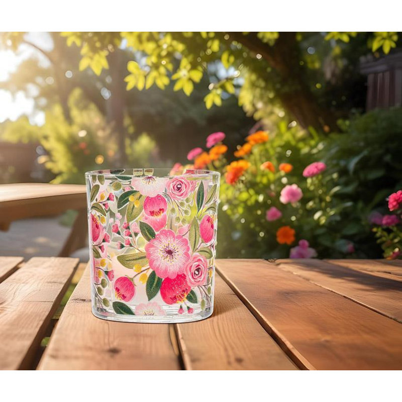 Porte-bougie Bright Florals