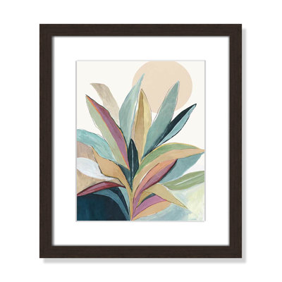 Sherbrooke Sunny Bright Leaves I by Asia Jensen Print