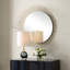 Miroir rond doré Fionnoula