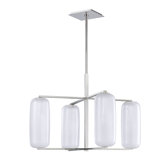Pebble 4 - Light Shaded Chandelier Geometric Chandelier