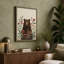 Bear Among Wildflowers Boho - Wrapped Canvas-1852490809-1852490799