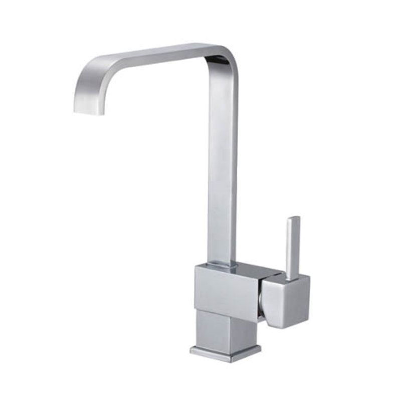 Robinet de cuisine à poignée simple tactile avec accessoires