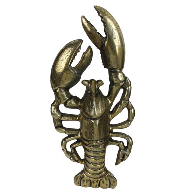 Lobster, Brass Antique