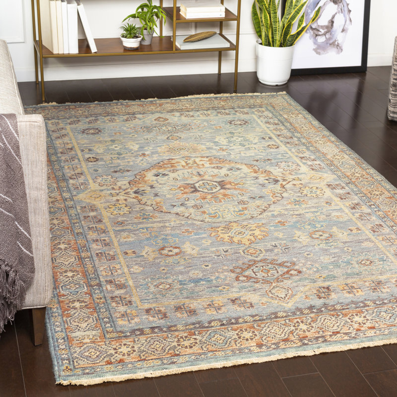 Tysheen Wool Oriental Indoor Rug, Rectangle 5'6" x 8'6"