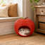 Lit toutes saisons en rotin lavable et lavable pour animaux de compagnie-1352070342