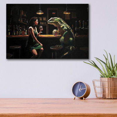  'He Was Cuter Online' by Keith Thomson Acrylic Glass Wall Art, 16" x 12"