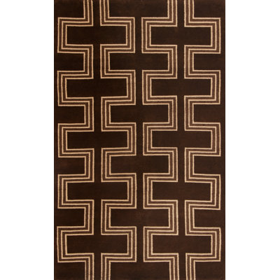 Ralph Lauren Turning Path Wool Geometric Rug