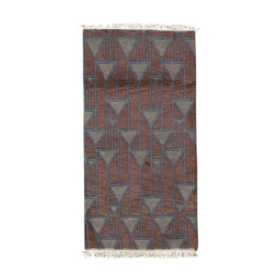 Indo Wool Geometric Area Rug