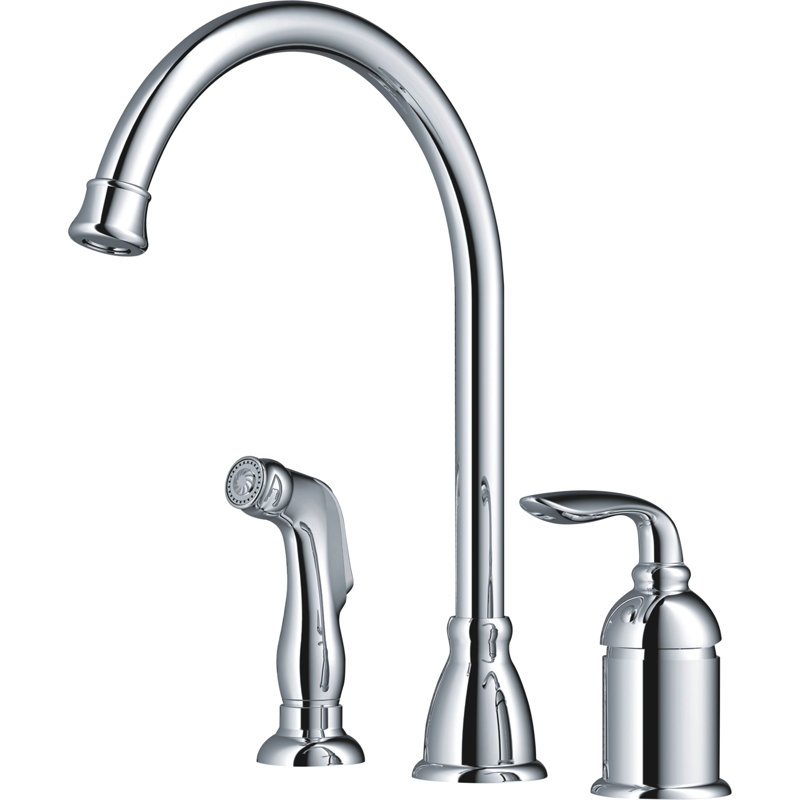 Compass Manufacturing International Majestic Kitchen Faucet Side Spray, Polished Chrome