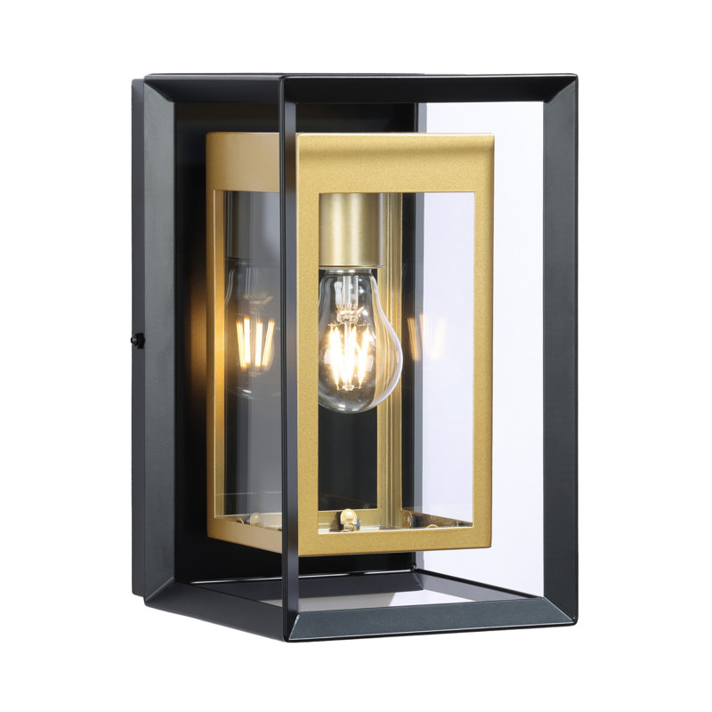 Deshwana 30cm H Outdoor Wall Lantern