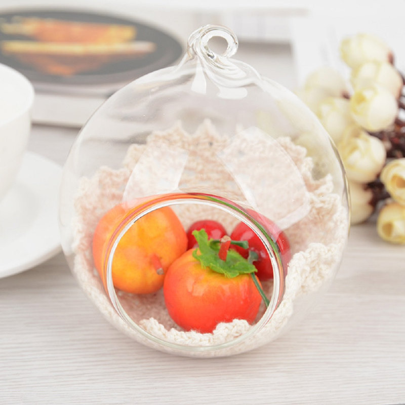 12cm Solid Colour Glass Bauble