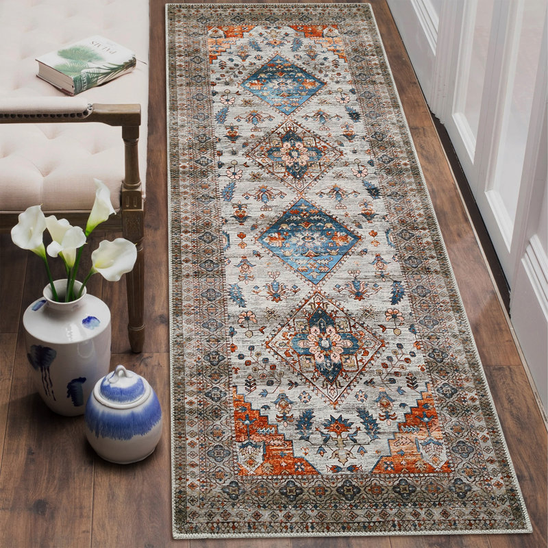 Tapis Dametre avec envers antidérapant, Rectangle 8 pi x 10 pi