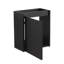 Petit meuble-lavabo moderne avec lavabo en céramique-235569755
