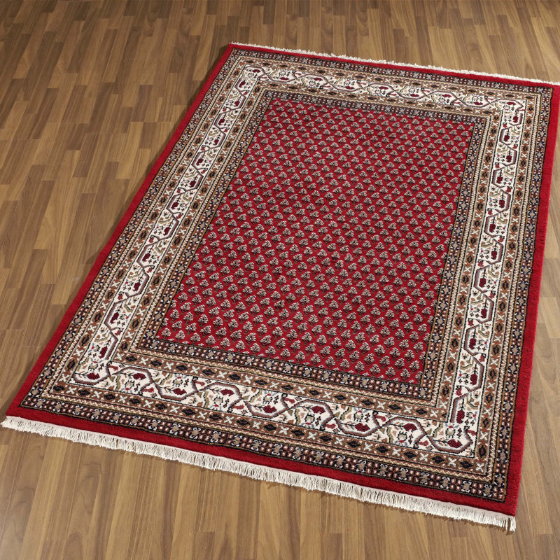Mir Oriental Wool Area Rug, Rectangular 70 x 140 cm