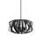 Safeera 3 - Light Black Geometric Pendant