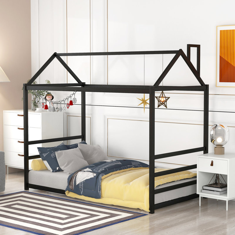 Lits simples Vickye, Noir