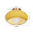 Mid-century Modern Beige Semi Flush Mount Ceiling Light-12300149-236888025