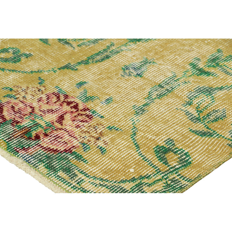 Rectangle  Wool Area Rug