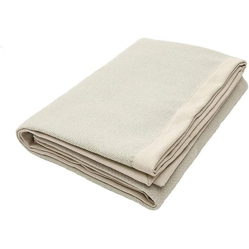 Herringbone Bed Runner, Gray