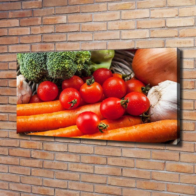 Vegetables - Wrapped Canvas Print