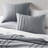 2-Piece Soft Washed Pleated Comforter Set
