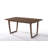 Mukai Solid Wood Top Sled Dining Set
