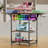 46.5" x 19.7" Foldable Craft Table with Wheels