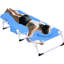 Fauteuil de bronzage réglable blanc et blanc avec trou pour le visage, 31 méridiennes pliantes pour le jardin, la pelouse, le cadre de la piscine, conception ergonomique, plage à poches latérales,-1979264574