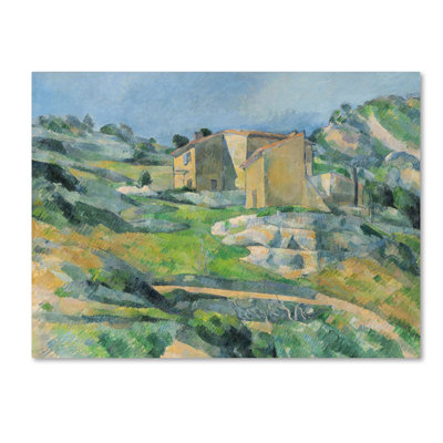 Paul Cezanne Mid-Century Painting Print