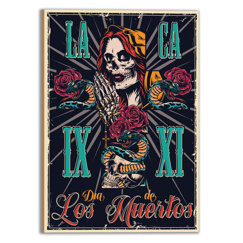 Los Muestos - impression sur toile tendue, H 16 po x l 12 po x P 1,2 po