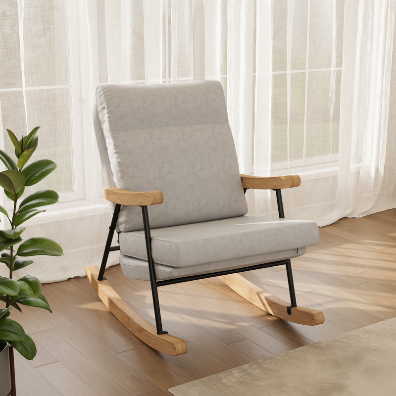Rocking Chair, Gray