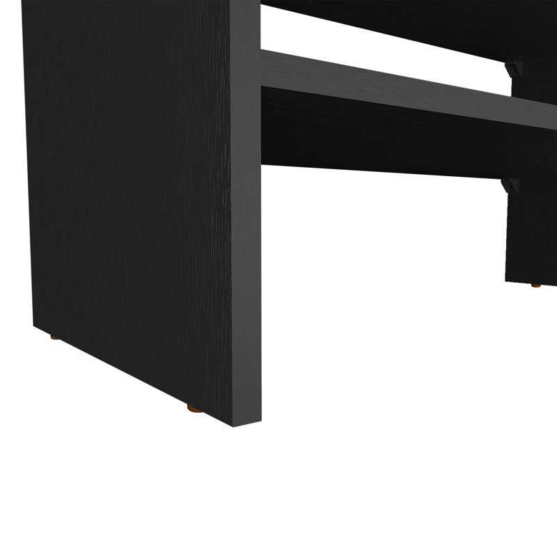 Range-chaussures empilable Howard, chambre à coucher, Noir